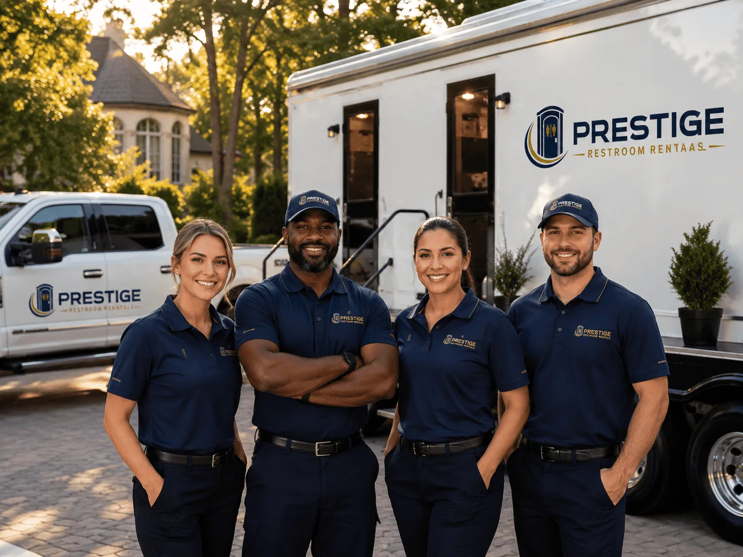 Trusted Luxury Portable Restrooms company in Belding, MI